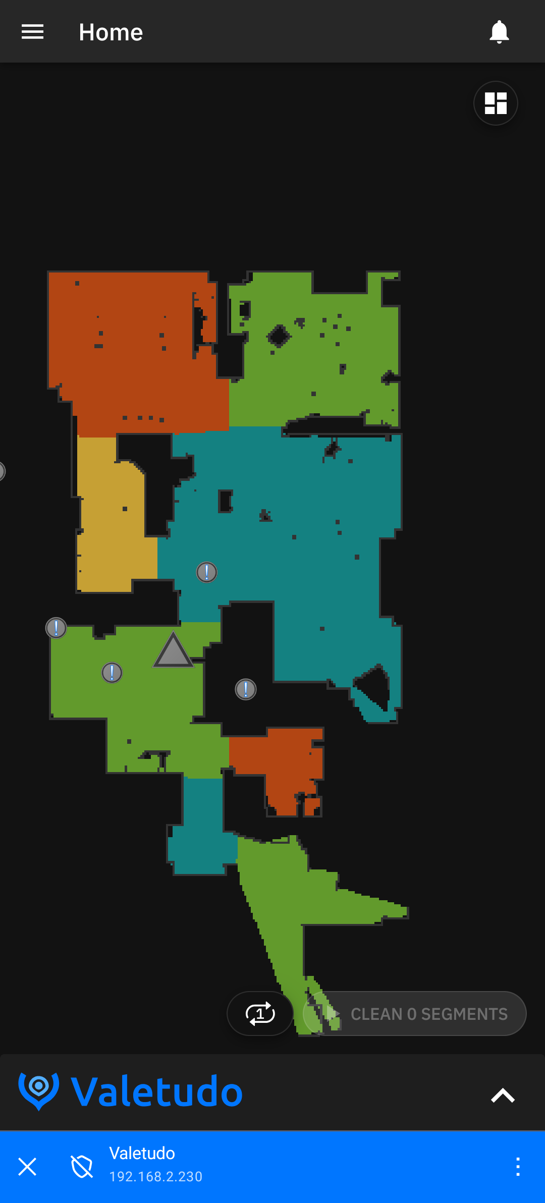 Valetudo Map Interface